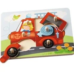 Puzzle En Bois Le Pompier