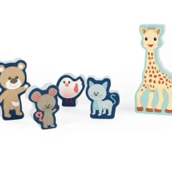 Puzzle En Bois Sophie La Girafe 5 Pieces