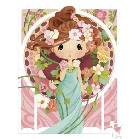 Puzzle Inspire De Mucha 100 Pieces