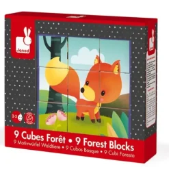 Puzzle Kubkid Les Animaux De La Foret