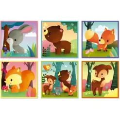 Puzzle Kubkid Les Animaux De La Foret