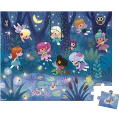 Puzzle Les Fees Et Les Nenuphars 36 Pieces