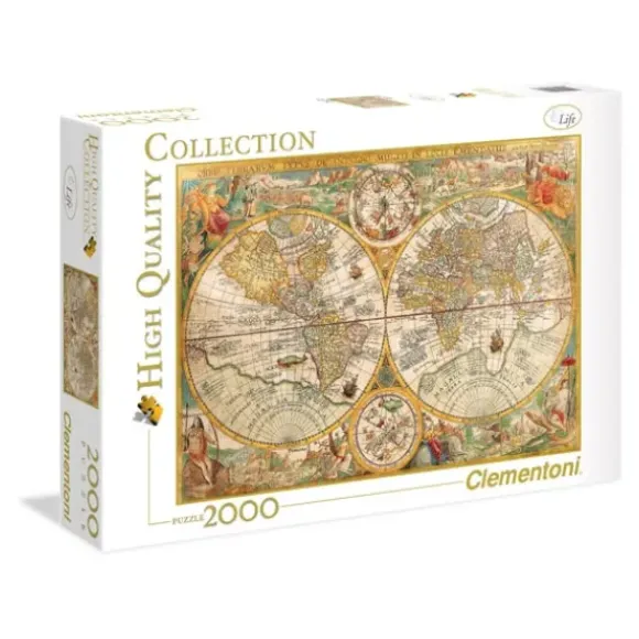 Puzzle 2000 Pieces Ancienne Carte