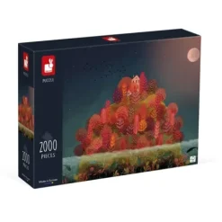 Puzzle 2000 Pieces - Automne Rouge