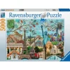 Puzzle 5000 Pieces - Carte Postale Des Monuments