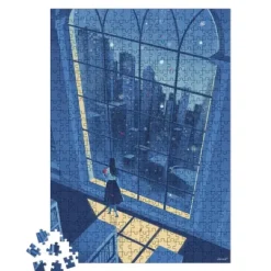 Puzzle 500 Pieces - La Nuit Bleue