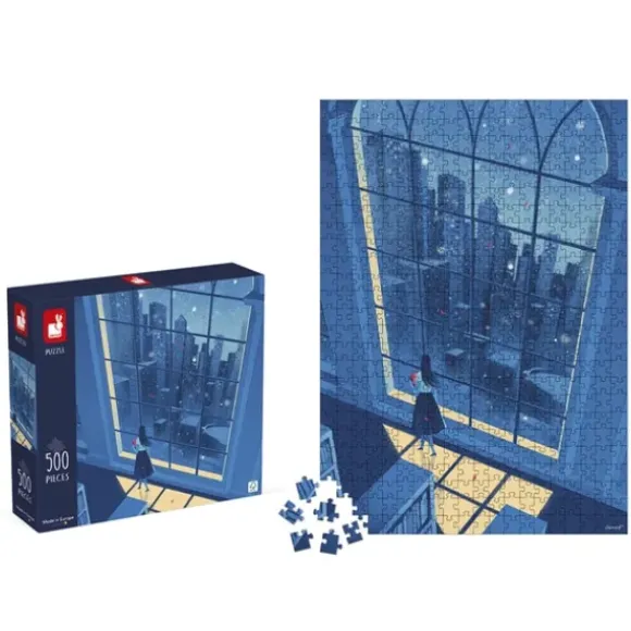 Puzzle 500 Pieces - La Nuit Bleue