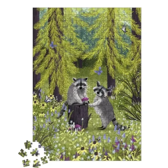Puzzle 500 Pieces - Les Ratons Laveurs