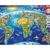 Puzzle 2000 Pieces, Les Reperes Mondiaux
