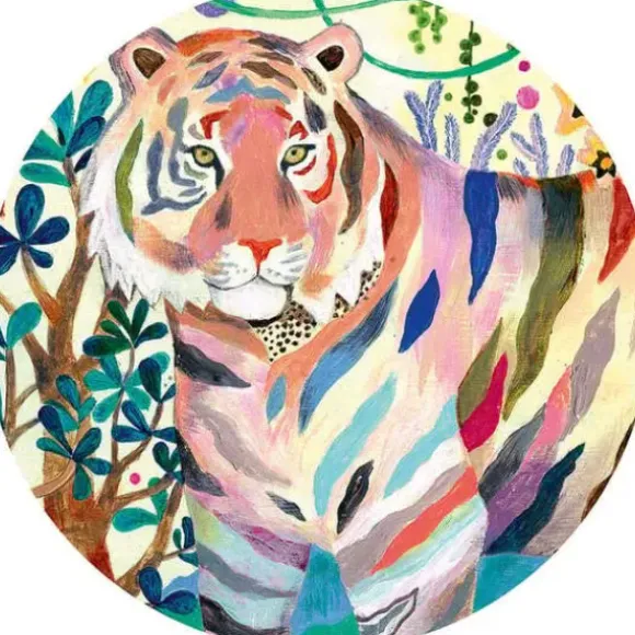 Puzzle 1000 Pieces Rainbow Tigers