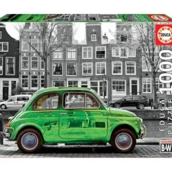 Puzzle 1000 Pieces : Voiture A Amsterdam