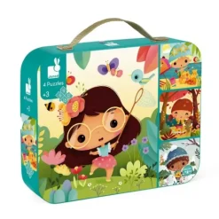 4 Puzzles Evolutif Les 4 Saisons