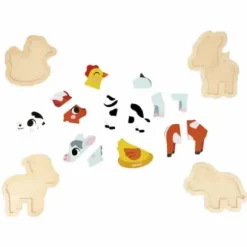 Puzzles Evolutifs Animaux De La Ferme