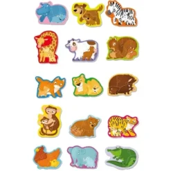 Puzzles Maman Et Bebes Animaux