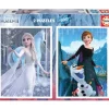 Puzzle 2 X 500 Pieces - La Reine Des Neiges