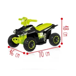Quad Electrique R-Quad Black 6 Volt