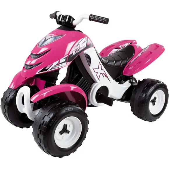 Quad Electronique X Power Carbone - 2 Roues Motrices - Autonomie Batterie 2 Heures - 6V