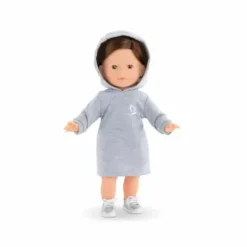 Robe A Capuche Pour Poupee Ma Corolle 36 Cm