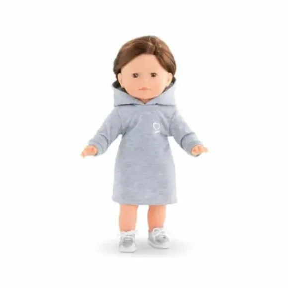 Robe A Capuche Pour Poupee Ma Corolle 36 Cm