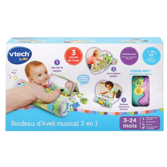 Rouleau D'éveil Musical 3 En 1