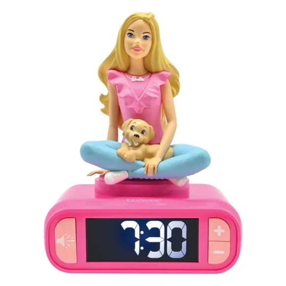 Réveil Digital Et Veilleuse Barbie