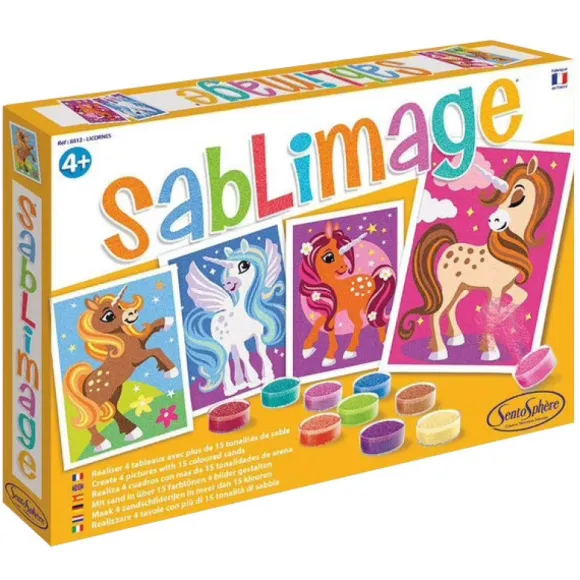 Sablimage Licornes
