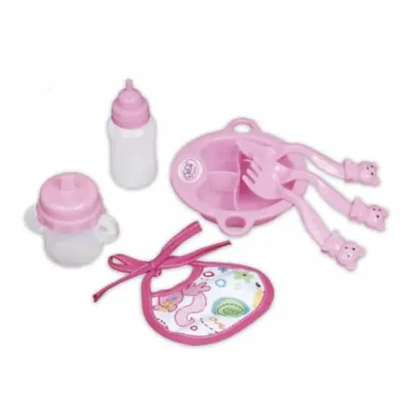 Set Poupon Avec 4 Accessoires