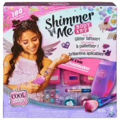 Shimmer Me Body Art - Coffret De Tatouages Ephemeres - Cool Maker