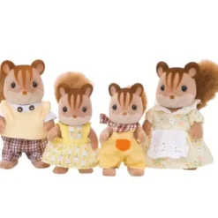 Sylvanian Families - 4172 - La Famille Ecureuil Roux