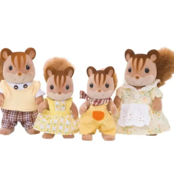 Sylvanian Families - 4172 - La Famille Ecureuil Roux