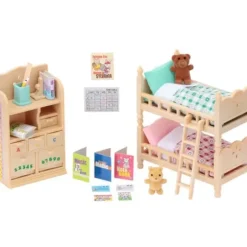 Sylvanian Families - 4254 - Mobilier De Chambre Enfants