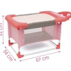 Table A Langer Poupon 6 Accessoires - Nursery 3 En 1
