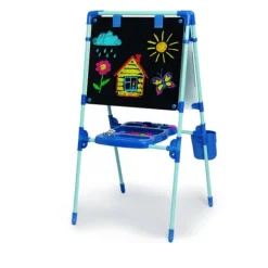 Tableau Double Face Magnetique Et Craie 64 Accessoires