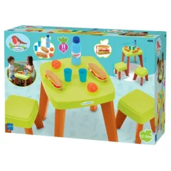 Table Pique-Nique Avec 2 Tabourets