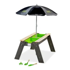 Table Sable Et Eau Avec Parasol Aksent