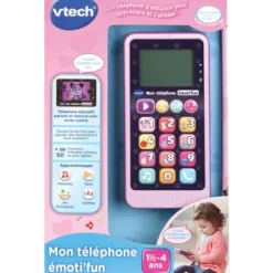 Telephone Educatif Emoti'Fun Rose