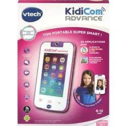 Telephone Kidicom Advance Blanc Et Rose