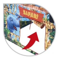 Tente En Tissus Safari