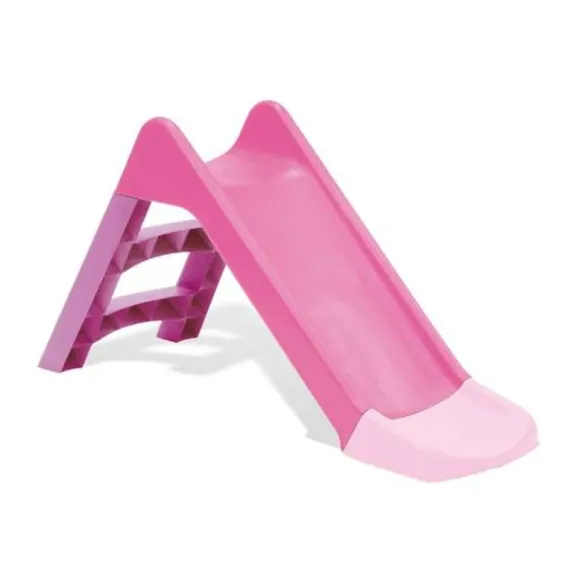 Toboggan En Plastique Rose