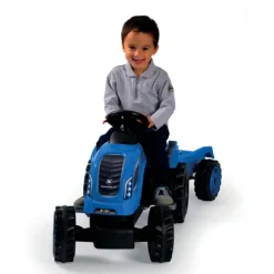 Tracteur Farmer Xl Bleu + Remorque