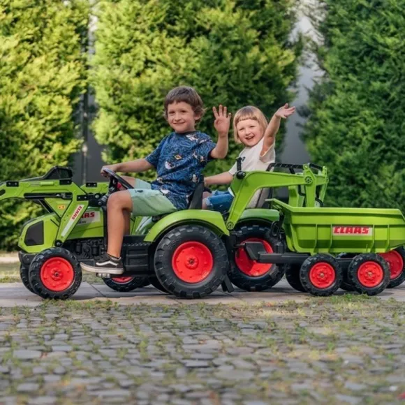 Tractopelle A Pedales Claas