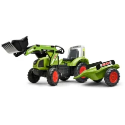 Tractopelle Claas Et Remorque