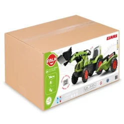 Tractopelle Claas Et Remorque