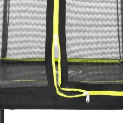 Trampoline Enterre Silhouette 2,44 M Avec Filet Vert