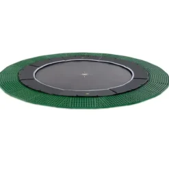 Trampoline Silhouette Enterre 153 X 214 Cm Noir