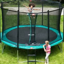 Trampoline Sonore Jungle Avec Filet 137 Cm