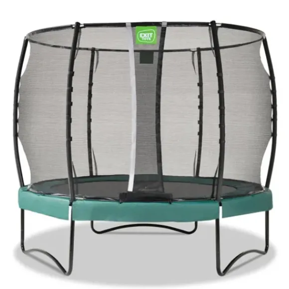 Trampoline Tiggy Junior Avec Support 140 Cm Gris/Noir