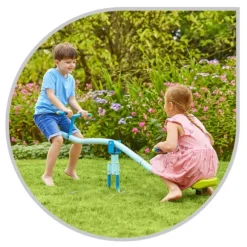 Trebuchet En Acier 2 Places Rotatif - 171 Cm