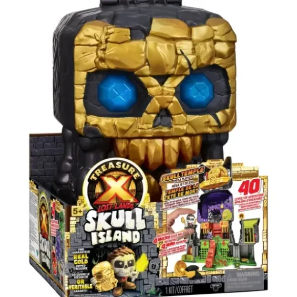 Tresor X Lost Lands Skull Island : Mega Set De Jeu Temple De La Tete De Mort