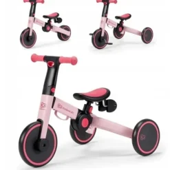 Tricycle Evolutif Pliant 6 En 1 Str 3 Rose